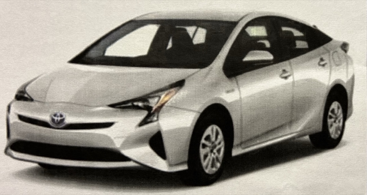 Jim's white 2018 Toyota Prius Touring