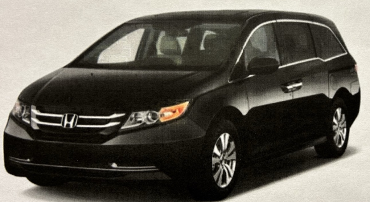 Jim's black Honda Odyssey Elite